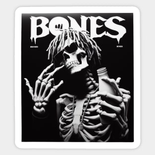 Bones Rapper Sticker